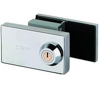 Cerradura Cbm 2002 Puerta Cristal Llave Plana
