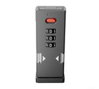 Cerradura con contraseña, sin taladro, puerta de perno de combinación ajustable para balcón, seguridad de habitación corredera, antirrobo, sistema de seguridad de entrada sin llave (B)