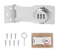 Cerradura de Armario de 3 Dígitos Cerradura de Combinación para Puertas de Armario Cerradura de Contraseña Cerradura de Contraseña de 4,5 Pulgadas para Puerta, Armarios, Puerta de Granero