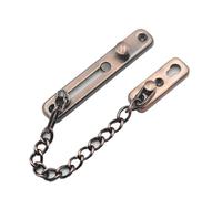 Cerradura de cadena deslizante for puerta seguridad sólida, hebilla pestillo bloqueo for sin perforaciones for dormitorio, Hotel, alojamiento en familia para Puerta Interior(Red)