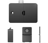 Cerradura de cajón de huellas dactilares sin llave con mango para tarjeta RFID para acceso Entrada biométrica inteligente, cabeza de acero inoxidable, montaje sin taladro, puerto de carga USB de color