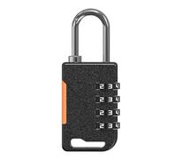 Cerradura de combinación - Candado resistente de 4 dígitos, cerradura de seguridad impermeable de zinc, protección antirrobo, accesorio de almacenamiento para gimnasio | Dispositivo de bloqueo