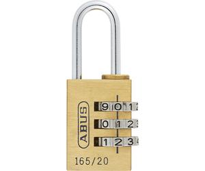 Cerradura de combinación numérica ABUS, 165/20 Lock-Tag, UE 6 unid.