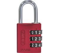 Cerradura de combinación numérica, aluminio ABUS, con código ajustable, 144/30, UE 6 unid.