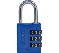 Cerradura de combinación numérica, aluminio ABUS, con código ajustable, 144/30, UE 6 unid.