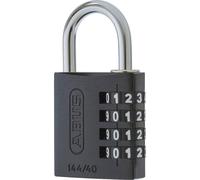 Cerradura de combinación numérica, aluminio ABUS, con código ajustable, 144/40, UE 6 unid.