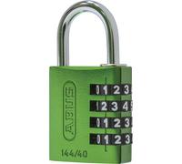 Cerradura de combinación numérica, aluminio ABUS, con código ajustable, 144/40, UE 6 unid.
