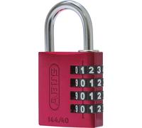 Cerradura de combinación numérica, aluminio ABUS, con código ajustable, 144/40, UE 6 unid.
