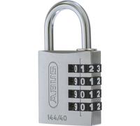 Cerradura de combinación numérica, aluminio ABUS, con código ajustable, 144/40, UE 6 unid.
