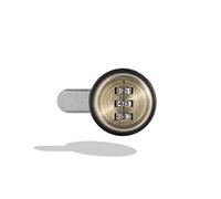 Cerradura de contraseña mecánica ,cerradura de buzón sin llave de aleación de zinc ,con 1000 combinaciones de contraseñas ,cerradura de archivador ,para el gimnasio de la escuela(30mm Patine verde)