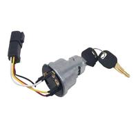 Cerradura de Encendido con llaveJuego Ajuste para Caterpillar Cat Cargador Excavadora Motor C9.3B Interruptor de Encendido 467-8535