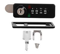 Cerradura de Gabinete de Combinación, Cerradura de Combinación de Dial Mecánico de 4 Dígitos, Cerradura Automática de Código Digital Electrónico, Cerradura de Contraseña de