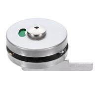 Cerradura de Manija de Puerta de Acero Inoxidable Indicador | Acabado Cepillado Plata, Separación de Orificios 48mm, para Cabinas y Puertas de Baño Comerciales