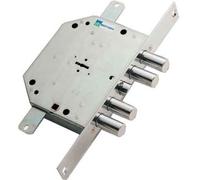 Cerradura de puerta blindada de doble mapa, tipo embutida, modelo 89C751, marca Mottura, cilindro E60,5