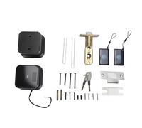Cerradura de puerta con huella dactilar, entrada inteligente sin llave; cerradura electrónica con desbloqueo por huella dactilar, contraseña, tarjeta y aplicación, para hogares, (for TUYA APP)
