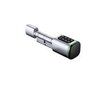 Cerradura de puerta Digital inteligente for Tuya, cerrojo de mortaja con 2 vías, longitud de cilindro ajustable, huella dactilar, contraseña, llave de aplicación, desbloqueo de tarjeta IC(30 and 30)