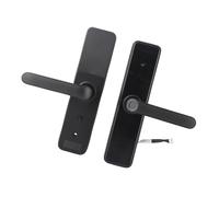 Cerradura de Puerta Electrónica Inteligente Wifi Soporte de Desbloqueo de Llaves Mecánicas de la Tarjeta IC de Contraseña De Huella Digital para Tuya, Contraseña Virtual Diseñado