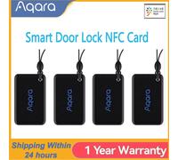 Cerradura de puerta inteligente Aqara, tarjeta NFC para cerradura de puerta inteligente Aqara Original N100 N200 P100 D200 Series EAL5 + control de programa de seguridad de nivel 2 Pcs