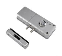 Cerradura de puerta invisible inteligente para aplicación TTlock, cerradura electrónica ABS sin llave, tarjeta IC, desbloqueo múltiple, seguridad avanzada, antirrobo, antipalanca, fácil configuración