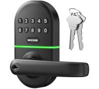 Cerradura de puerta NICE DIGI con teclado inteligente y asa: entrada sin llave, perilla de código electrónico, fácil instalación