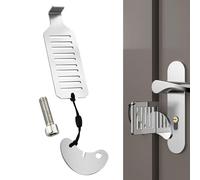 Cerradura de puerta portátil para viajes | Cerradura de viaje Home Security Defender Cerradura de puerta adicional | Cerradura del pestillo de los dispositivos de seguridad de la puerta resistente par