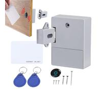 Cerradura de seguridad RFID, Cerradura electrónica para gabinete | Cerradura magnética para gabinete Cerradura de cajón RFID,Cerradura de seguridad de seguridad para el hogar inteligente sin taladro p