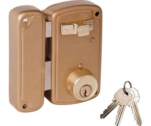 Cerradura de superposición UCEM 4056bhb075i, de un solo punto, para puerta de hierro, lado izquierdo