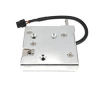 Cerradura electrónica con pestillo giratorio de 5 VCC - 24 VCC con retardo de tiempo e informe del estado de la puerta