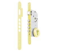 CERRADURA EMB.BULONES TESA R100BR566E C/REDONDO, DORADA, ESC/ABIERTO