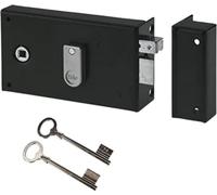 Cerradura horizontal YALE YAH36D, color caqui, 2 llaves, versión para puerta derecha, cilindro de 6 mm