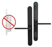 Cerradura inteligente de empotrar, conectividad Bluetooth, múltiples métodos de desbloqueo, sin necesidad de mortaja