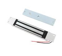 Cerradura Magnetica Puerta, DC12V 280kg/600Lbs Fuerza de Retención Cerradura Electromagnética con Modo NC Seguro, para Sistema de Control de Acceso de Puerta