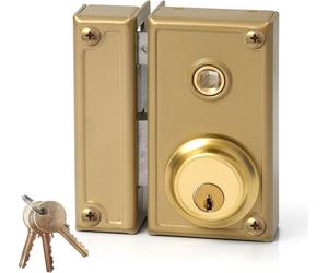 Cerradura para llanta y llave, lado izquierdo, estándar JIS 35-6i. JIS - JIS