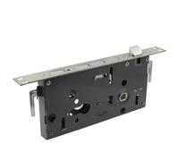 Cerradura Puerta Cerradura de puerta antirrobo seguridad for interior, dormitorio, sala estar, cerradura Vintage mecánica, accesorios mortaja, tamaño 60-68(WITH HOOK)