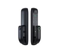 cerradura puerta Cerradura electrónica inteligente con huella dactilar, cerradura de puerta Digital con teclado táctil TTLock o Control por aplicación Tuya for el hogar interior(1 UK)