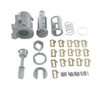 Cerradura puerta coche 604837167 604837168 Compatible Con A6 1997-2004 Cilindro De Cerradura De Puerta Delantera Izquierda Derecha Del Automóvil(L Repair No Keys)