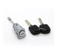 Cerradura puerta coche 6L3837167B 6L3837168B Compatible con Seat para Cordoba para Ibiza III 2002-2008 Kit de reparación de cilindro de cerradura de puerta CON LLAVE(LEFT2 x Key)