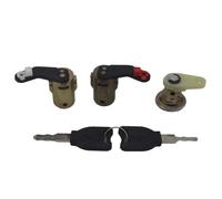 Cerradura puerta coche 7485116317 1458630 5001834847 Compatible Con DAF Para LF45 LF55 2001-2013 Cerradura De Puerta Trasera Cilindro De Cerradura De Puerta Delantera Con 2 Llaves