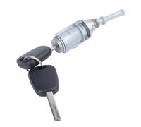 Cerradura puerta coche 9170.T9 9170T9 Compatible con C&itroen para C2 C3 C4 Cilindro de barril de cerradura de puerta delantera izquierda con 2 llaves