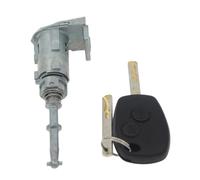 Cerradura puerta coche Compatible con Kangoo III 3 2009 2010 2011 2012 2013 2014 2015 2016 2017 2018 806010030R Cilindro de cerradura de puerta izquierda con 2 llaves