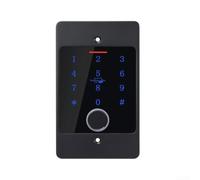 Cerradura Puerta Huella Digital IP66 Impermeable(black) | Aleación zinc robusta, acabado , durabilidad larga vida para útil, seguridad máxima