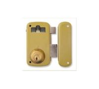 Cerradura sobreponer hierro esmaltado 5056-A/60D Lince