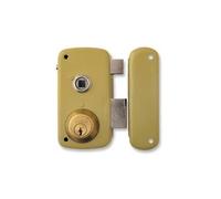 Cerradura sobreponer hierro esmaltado 5056-B/60D Lince
