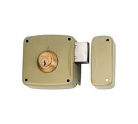 Cerradura sobreponer hierro esmaltado 5124-A/08D Lince