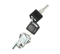 Cerradura triple de aleación de zinc para archivador con llave de disco giratoria que se retira en la posición 2 después de girar 180 grados (corto)