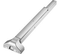 Cerraduras para puertas con barra de empuje, barras de pánico de acero inoxidable para puertas de salida, con manija exterior y 3 llaves. Herrajes para puertas de salida con barra de empuje, aptos par