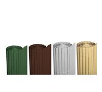 Cerramiento de PVC, cañizo PVC para ocultación de terrazas y jardines, cañizo media caña
