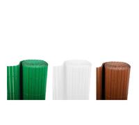Cerramiento de PVC en Rollo | Cañizo PVC para ocultación de terrazas y Jardines | Doble Cara | Bonerva