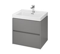 Cersanit Crea armario 59x45x53 cm suspendido, para lavabo gris S924-016
