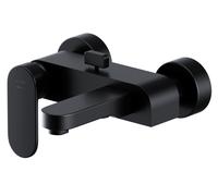 Cersanit Crea grifo de bañera y ducha a pared negro S951-307